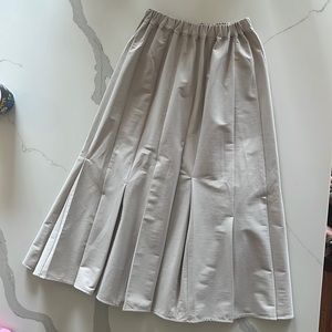 COS pleated skirt